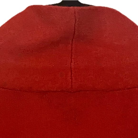 Brooks Brother Wm Sz S Cashmere Sweater Lightweight V-Neck Red Long Sleeve NEW - Picture 6 of 10